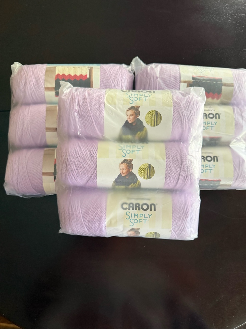 Caron Simply Soft Lavender Yarn